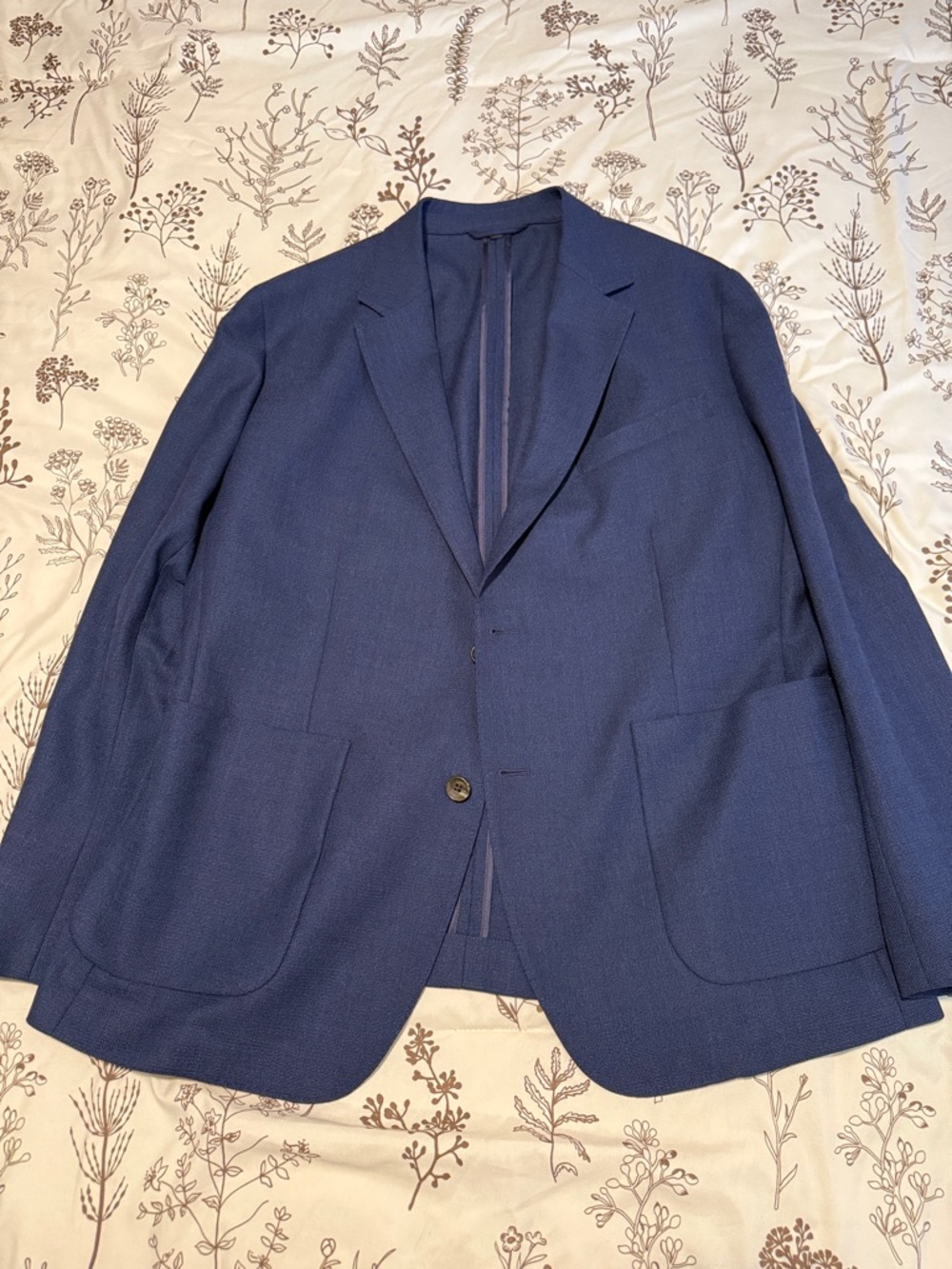 Bonobos Jetsetter Unstructured Italian Wool Blazer 46S